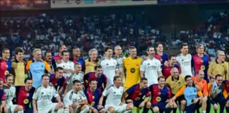 El Real Madrid derrota 2-0 al Barcelona en el primer clásico de leyendas en la India