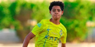 El hijo mayor de Cristiano Ronaldo debutará con la selección sub-15 de Portugal