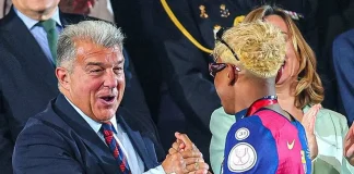 Laporta: «¿La renovación de Lamine Yamal? Apunta que irá bien»