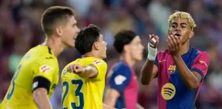 2-3. El Villarreal celebra su vuelta a la Champions en la fiesta del Barcelona