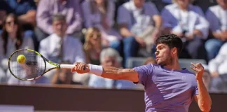 Alcaraz, 100 partidos en Masters 1.000 y 77 victorias