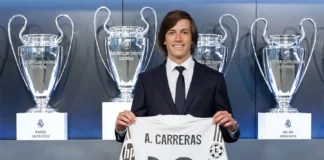 Carreras hereda el dorsal de Vallejo y lucirá el número 18