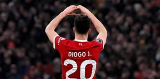 El Liverpool retira el ’20’ de Diogo Jota