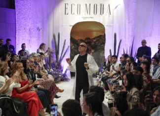 Personajes de ‘Betty, la fea’ recrean ‘Ecomoda’ en Bogotá para promocionar nueva temporada