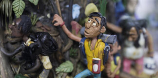 Colombia moldeada en plastilina, un arte contra la inmunidad al dolor ajeno