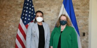 Presidenta Castro dialoga con encargada de negocios de la embajada de EEUU sobre defensa, seguridad y migración