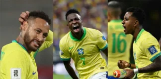 Ancelotti excluye a Neymar, Vinícius y Rodrygo para partidos de Brasil con Chile y Bolivia