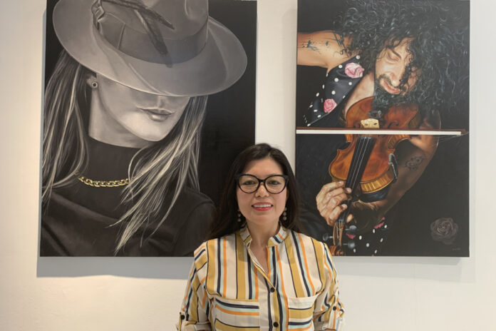 Patricia Nieto, la pintora hondureña que explora el alma, expone en Madrid