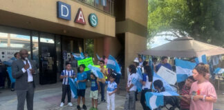 Hondureños en EEUU y España oran por la democracia y la libertad