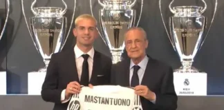 Mastantuono: «Me voy a dejar la vida por esta camiseta»