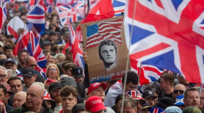 Más de 100.000 personas en una marcha de extrema derecha en Londres contra la inmigración