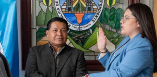 Zulmit Rivera es juramentada nueva vicecanciller de Honduras