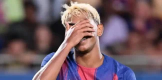 Lamine Yamal, entre dos y tres semanas de baja tras recaer de su lesión en el pubis