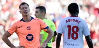 4-1. El Barça pierde el liderato de la peor manera, goleado en el Sánchez-Pizjuán