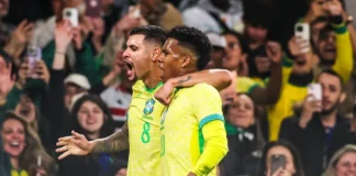2-0. Estevao, socio de oro para Vinícius y Rodrygo
