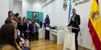 Honduras inaugura consulado en Bilbao, España