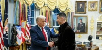 Cristiano Ronaldo se reunió con Trump en el Despacho Oval por la visita del príncipe saudí