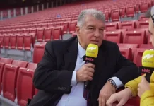 Laporta califica de «arrebato simpático y espontáneo» la visita de Messi al Camp Nou