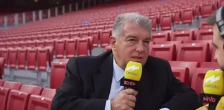 Laporta califica de «arrebato simpático y espontáneo» la visita de Messi al Camp Nou