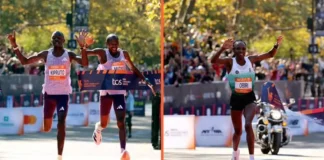 Los kenianos Hellen Obiri y Benson Kipruto reinan en el Maratón de Nueva York