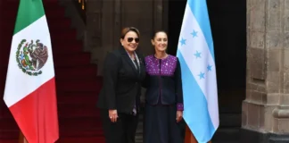 Sheinbaum recibe a Castro para reforzar relación bilateral a días de comicios en Honduras