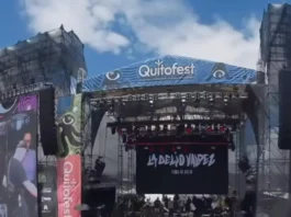 Cerca de 40 bandas musicales en el Quitofest, que reunió a más de 150,000 personas en 2024