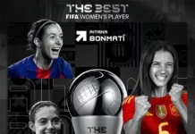 Aitana Bonmatí, galardonada con el tercer The Best consecutivo