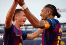 0-2. Raphinha y Lamine acaban con un errático Villarreal