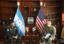 Agregado Militar de EEUU visita al nuevo jefe de FFAA
