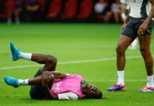 Camavinga sufre un esguince leve de tobillo y es duda contra el Celta