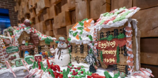 El pueblo de pan de jengibre más grande del mundo regresa estas Navidades a Nueva York