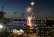 Kiritimati y otras islas en el Pacífico sur celebran de primeras la llegada del 2026