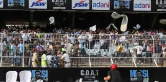 Detienen al organizador de visita de Messi en India y ordenan reembolsos tras disturbios