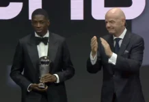 Dembelé, premiado con el The Best al mejor jugador de 2025