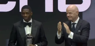 Dembelé, premiado con el The Best al mejor jugador de 2025