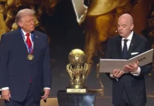 Donald Trump es galardonado con el primer premio FIFA de la Paz