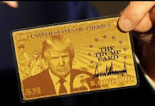 Trump lanza el portal de la tarjeta dorada para millonarios que quieran residir en EEUU