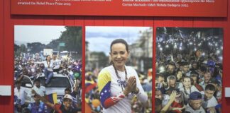 El Centro del Nobel de la Paz documenta el activismo de Machado y el «éxodo» venezolano