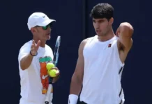 Alcaraz ganó con Samuel López cinco de sus ocho títulos en 2025