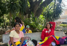 Migrantes venezolanos en Honduras piden una transición rápida y vuelos humanitarios